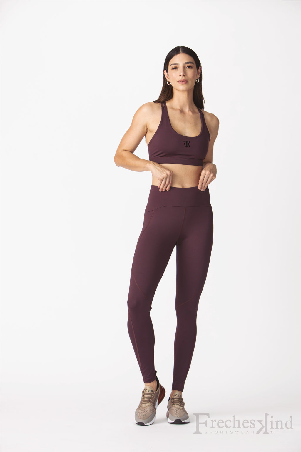 Mariposa lila Set - Legging