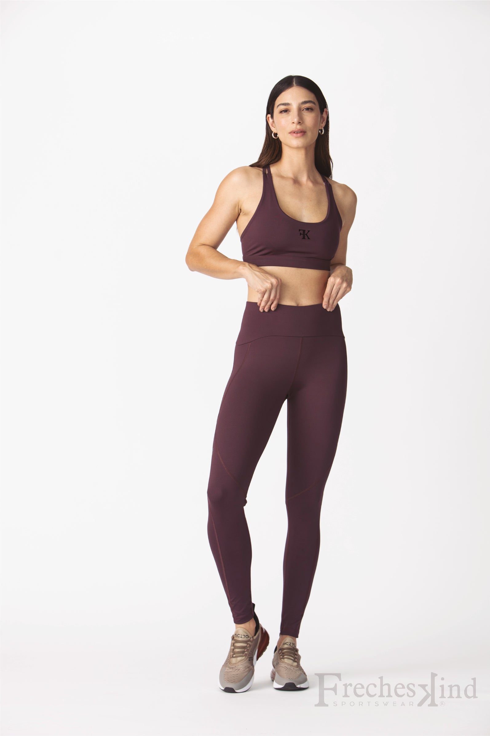 Mariposa lila Set - Legging